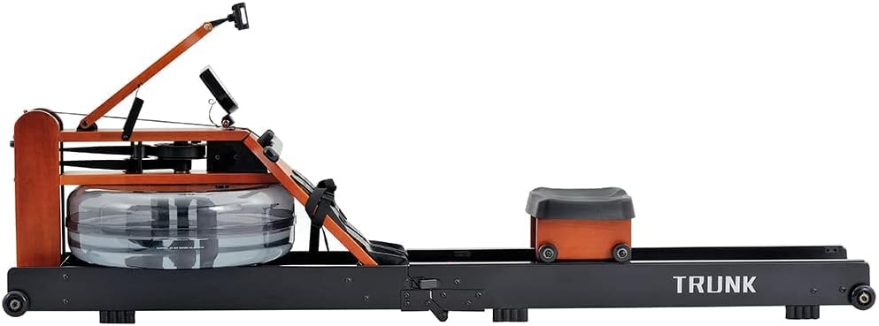 Classic Wood Water Rower with LCD Monitor N2388