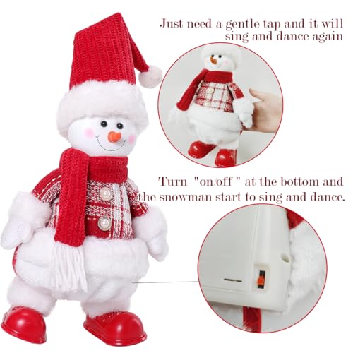 Singing Dancing Christmas Gnome K2193