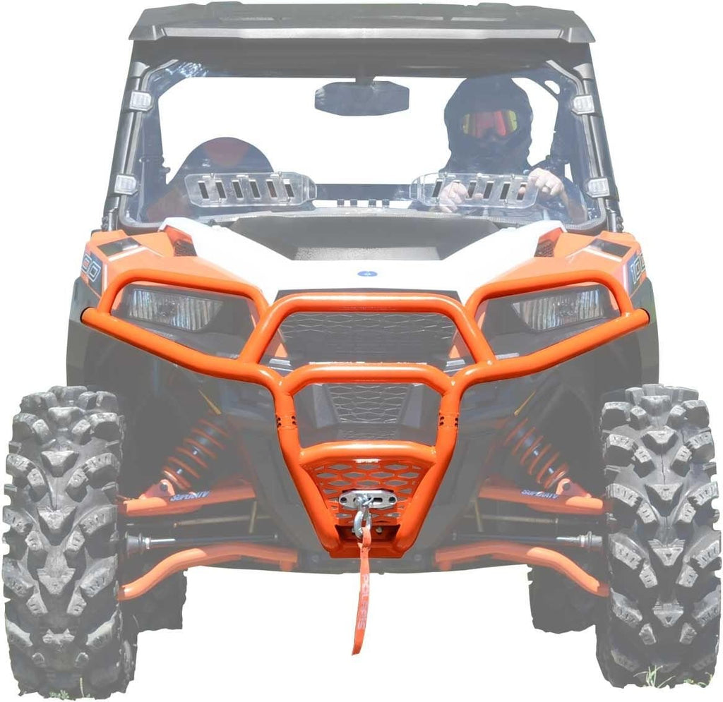Heavy-Duty Front Bumper Wrinkle Black X566