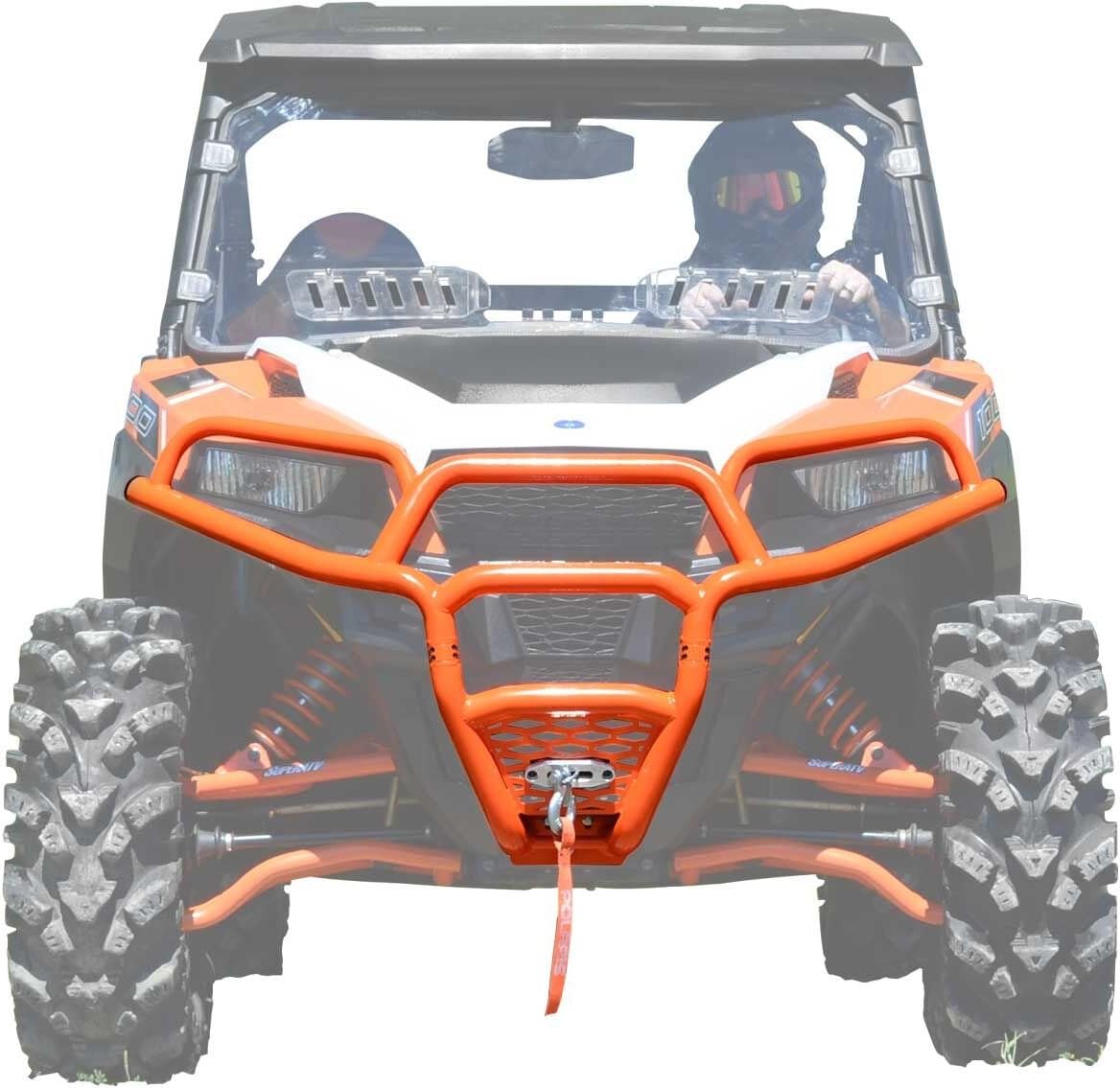 Heavy-Duty Front Bumper Wrinkle Black X566