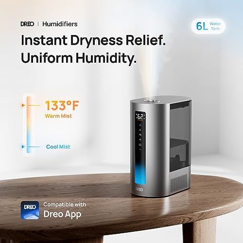 6L Warm & Cool Mist Ultrasonic Humidifier N383961