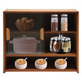 Small Kitchen Cabinet Sideboard with Sliding Door I1710
