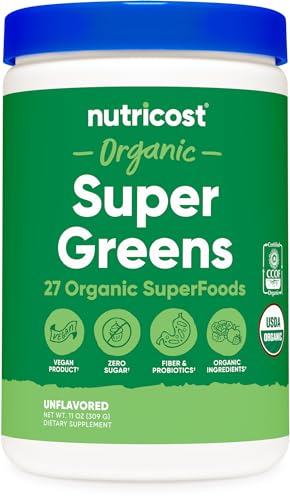 Organic Super Greens Powder 30 Servings I3924