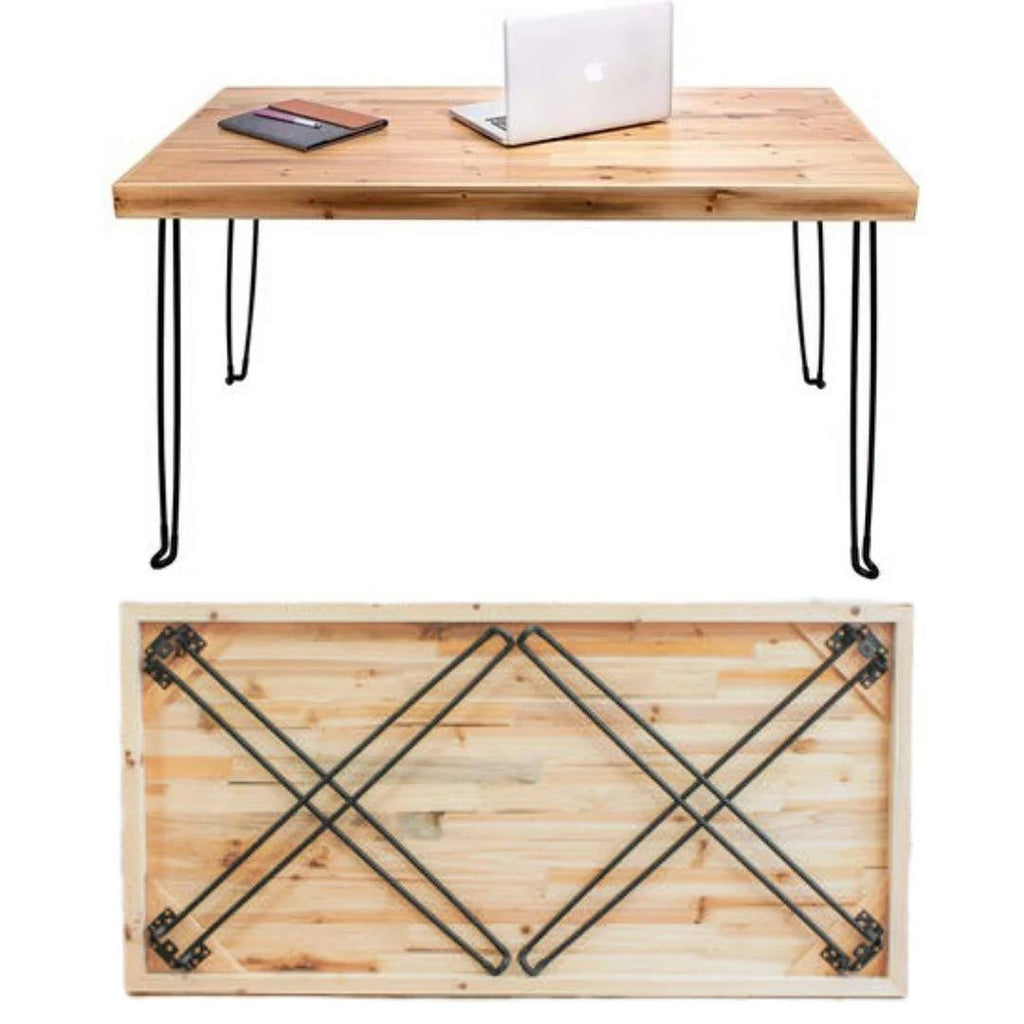 Folding Desk Wood Table V349
