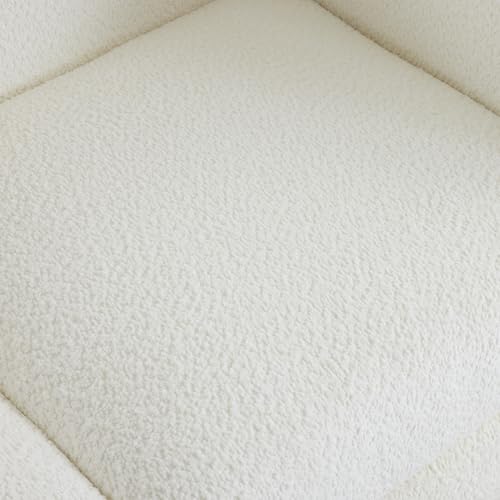 Caramel Brown 82 Inches Boucle 3-Seater Sofa G156