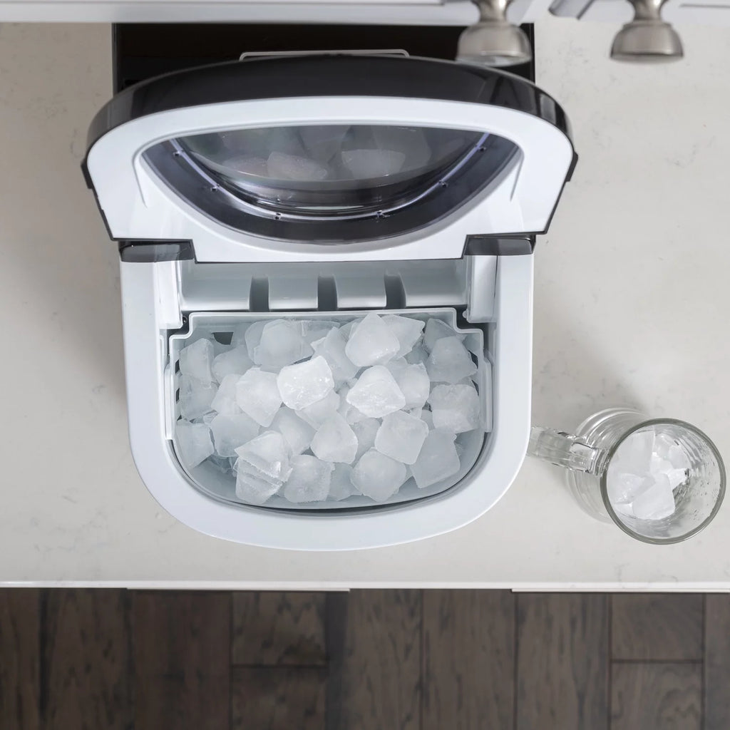 Stainless Steel Electric Top Load Ice Maker Y724955