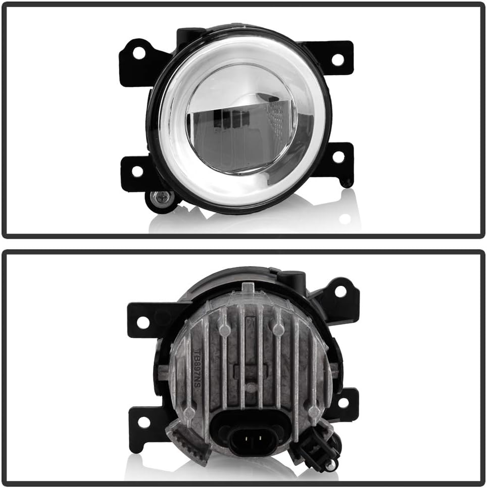 LED Bumper Fog Lights with Switch Assembly Pair P82669