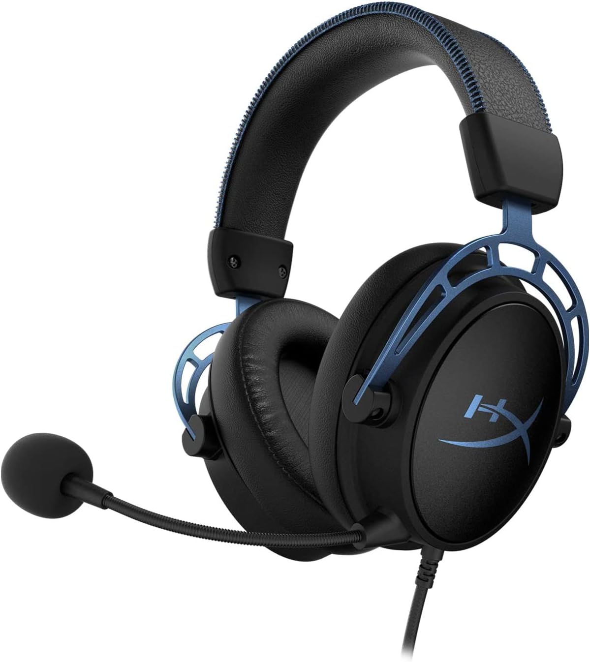 Blue PC Gaming Headset with 7.1 Surround Sound, Dual Chamber Drivers, and Noise Cancelling Microphone Q880045