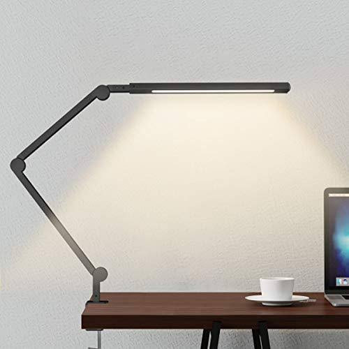 Swing Arm LED Desk Lamp with Clamp K12731
