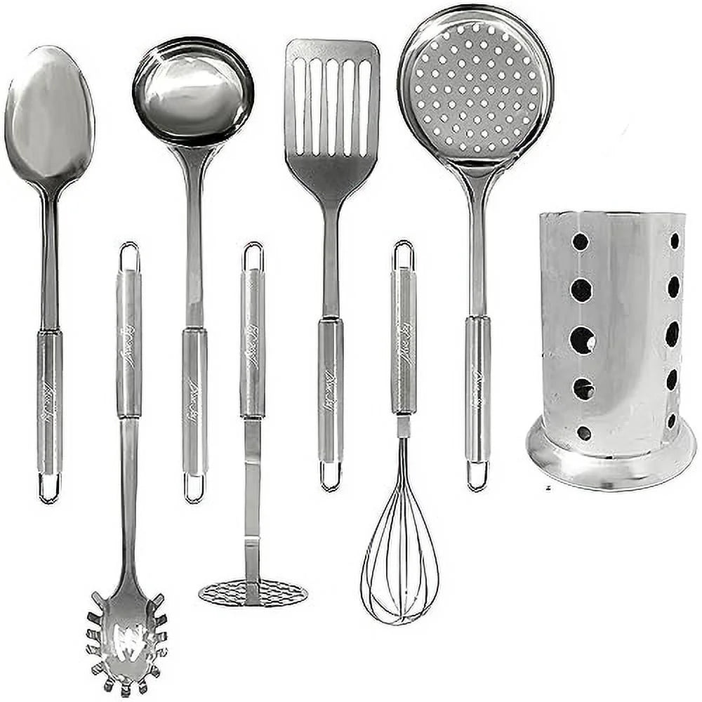 8 Piece Kitchen Utensils Set with Holder X323039