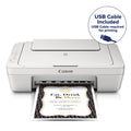 White Wired All-in-One Color Inkjet Printer W426670