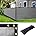3' x 10' White Fence Privacy Screen with Grommets D175743