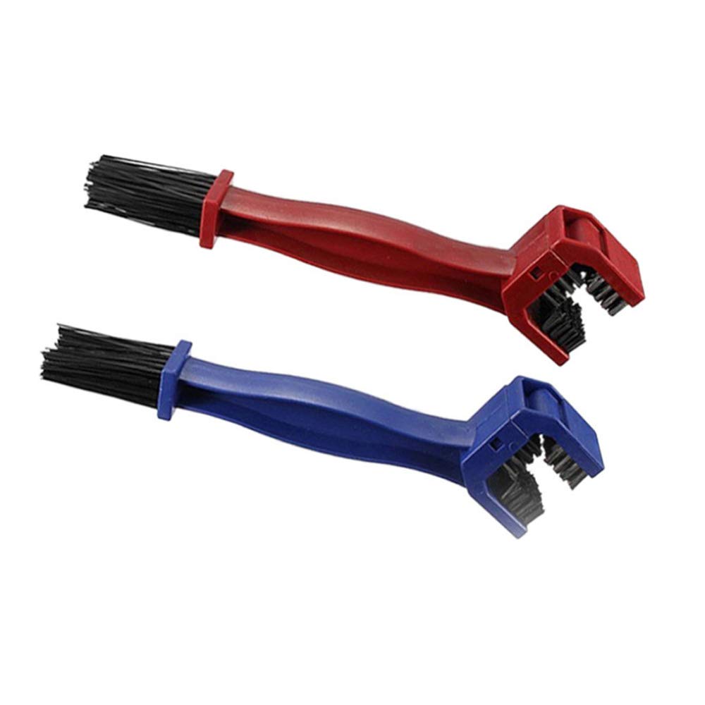2 Pcs Bike Chain Cleaner Washer Chain Cleaning Brush Tool T87594