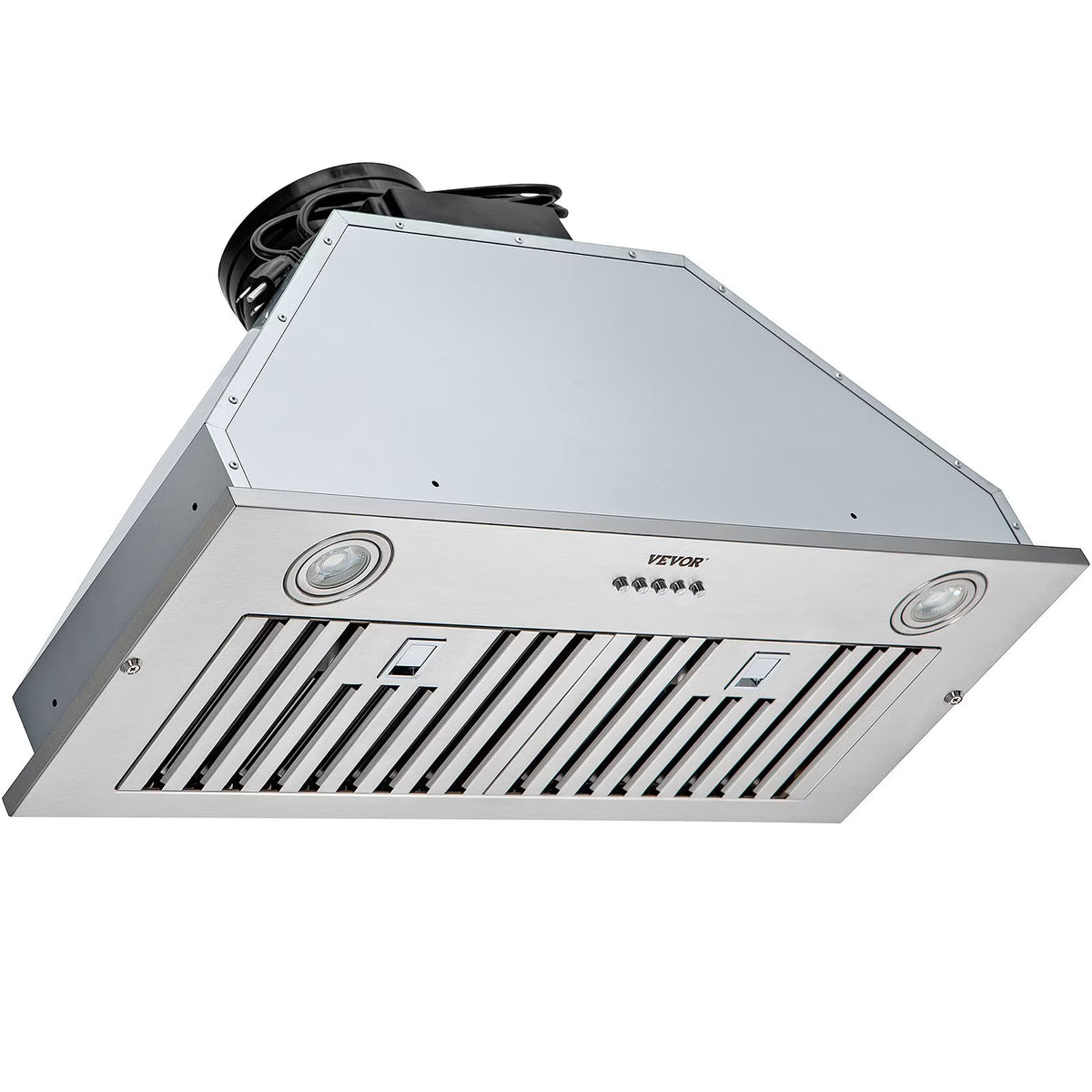30 Inch Stainless Steel Built-in Range Hood with LED Lights and Baffle Filters A806105
