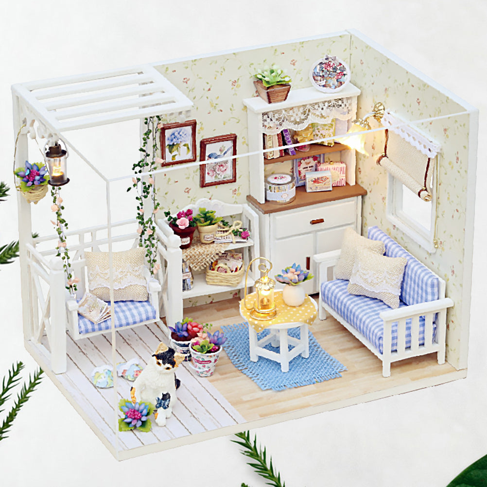 Mini DIY House Building Model Toy X500398