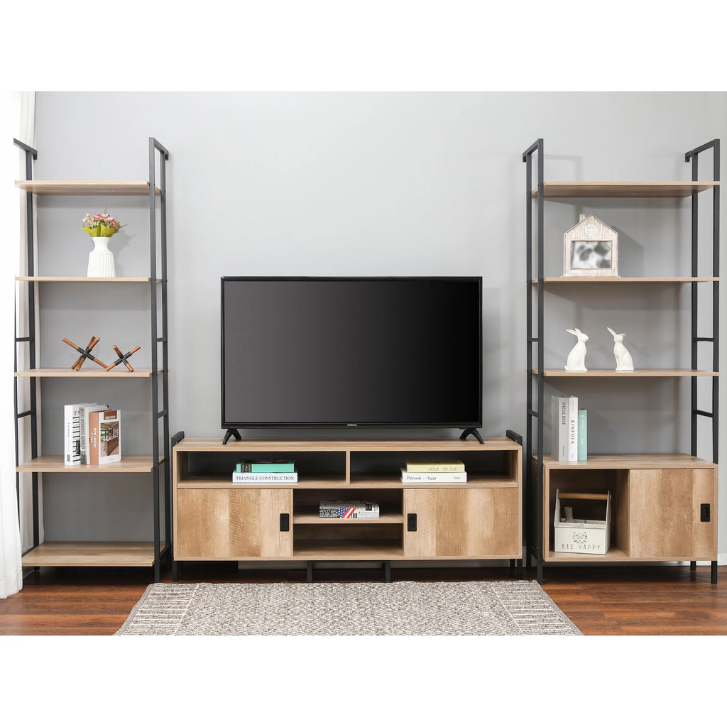 Light Oak Finish TV Stand B55388