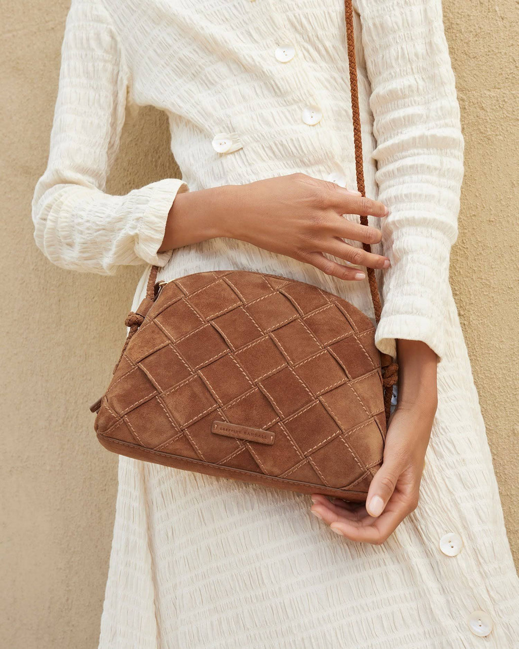 Cacao Woven Crossbody C35389