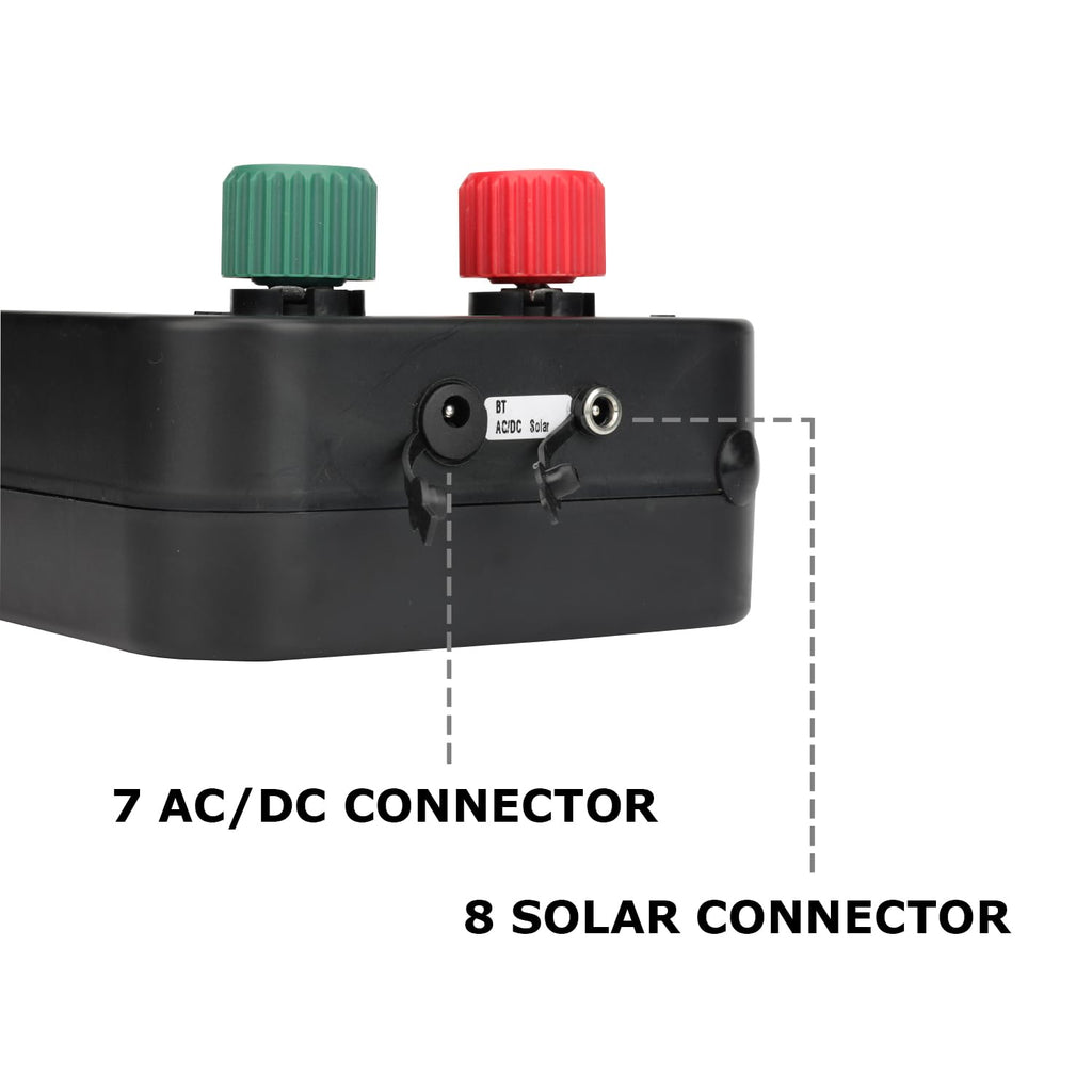 12V 0.3J 10 Miles Waterproof Electric Fence Charger Q462416