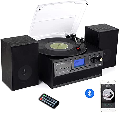 Bluetooth Record Player Turntable with Stereo Speaker A119811