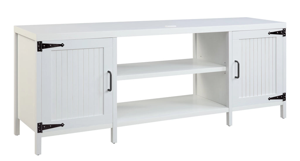Rustic Weathered Oak TV Stand F2350