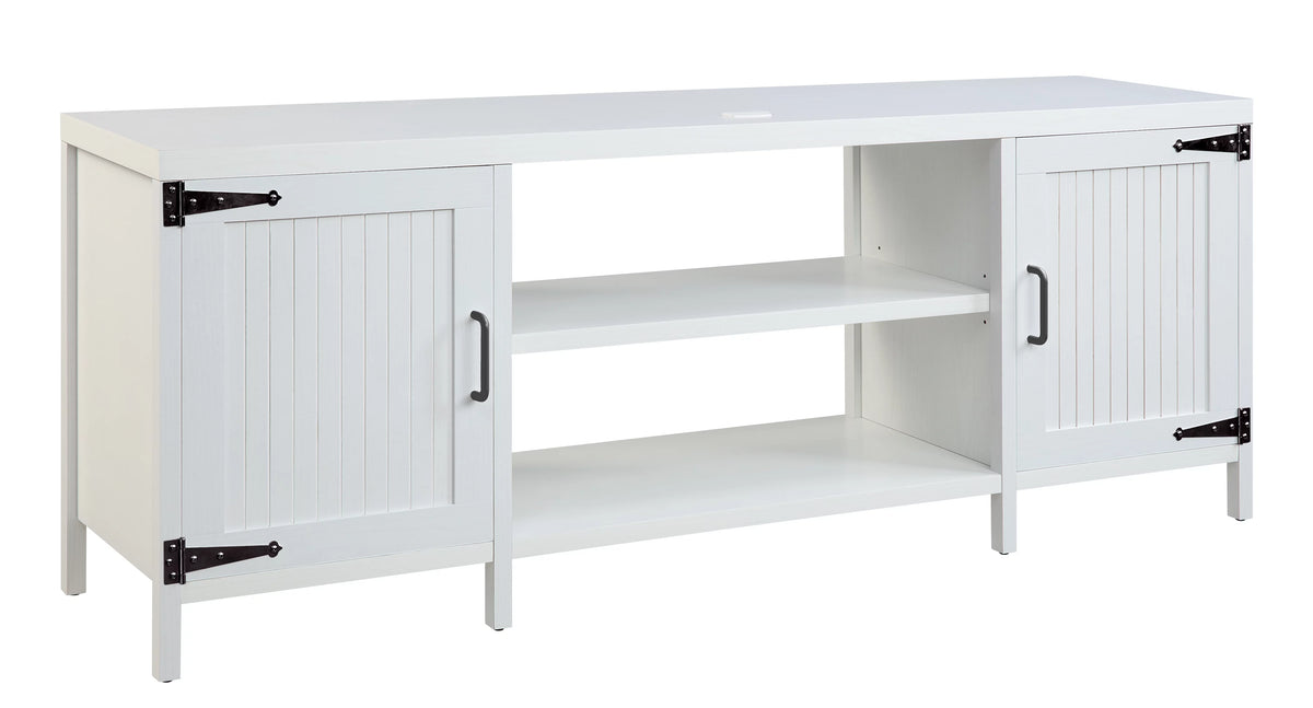 Rustic Weathered Oak TV Stand F2350