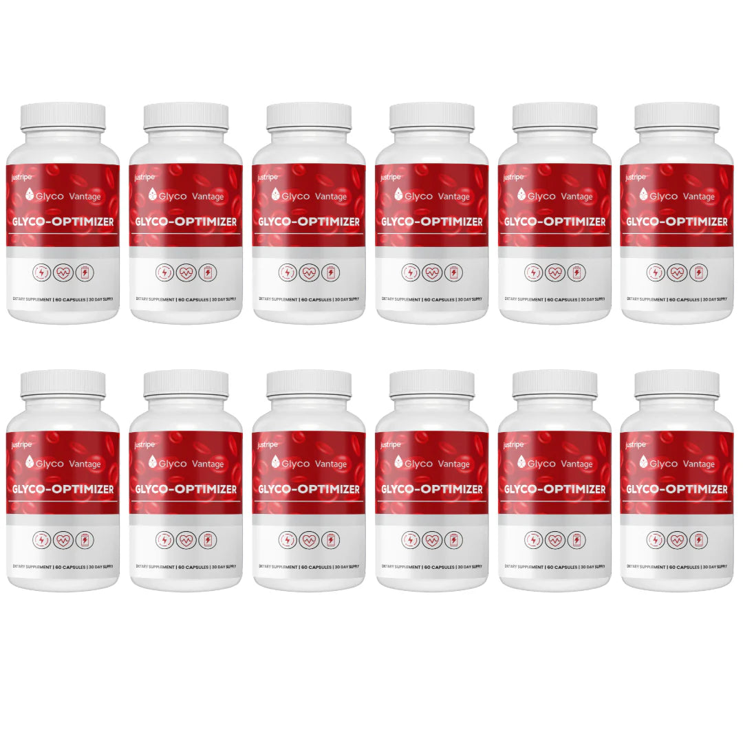 Blood Sugar & Pressure Supplement 12 Bottles B6558