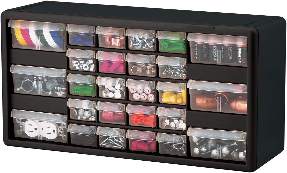 26-Drawer Plastic Parts Storage Cabinet I31292