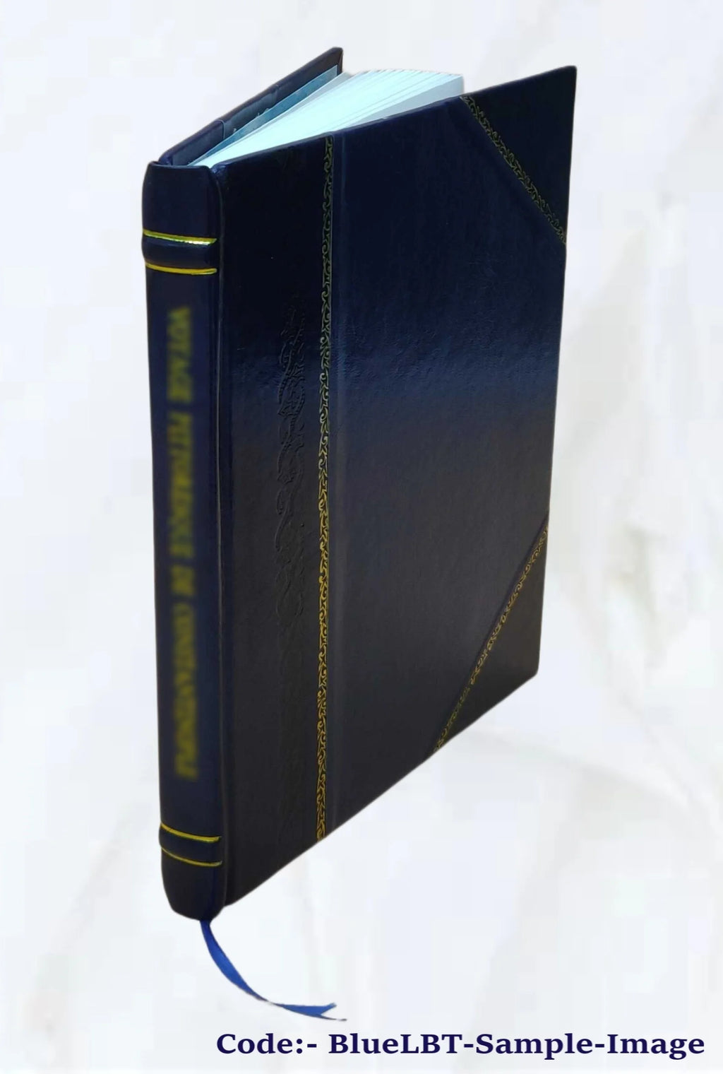 1847 Leather Bound Book X3680