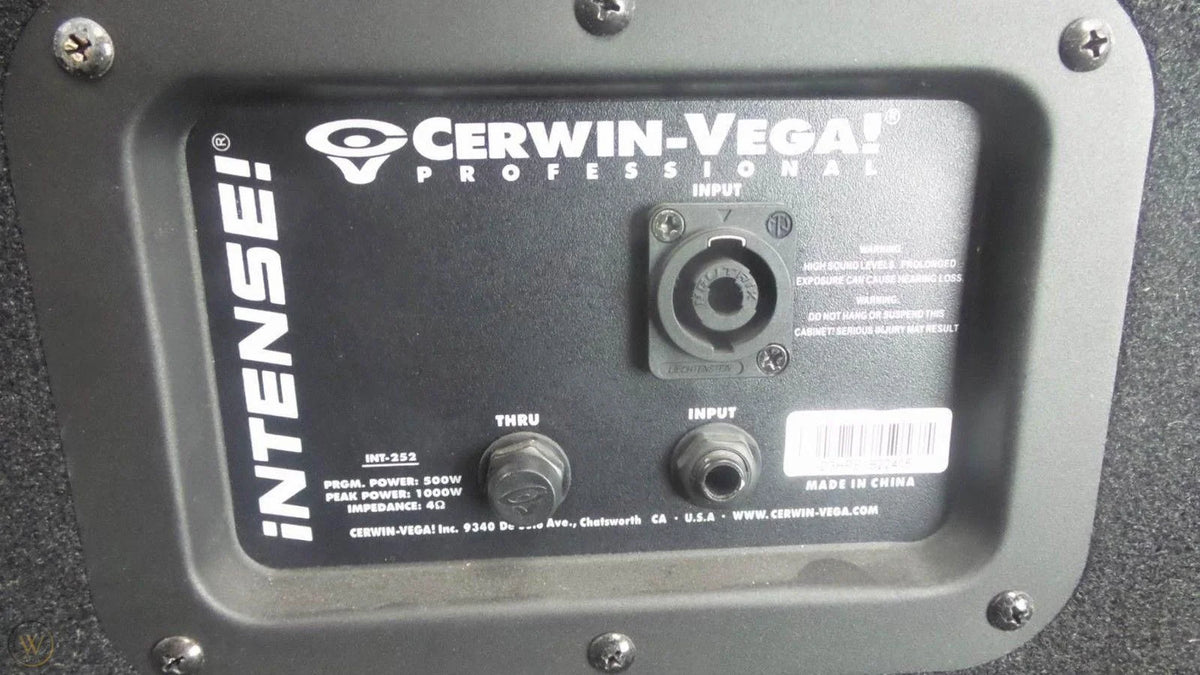15" 3-Way Passive PA Speaker 1400-Watts Loudspeaker O272089