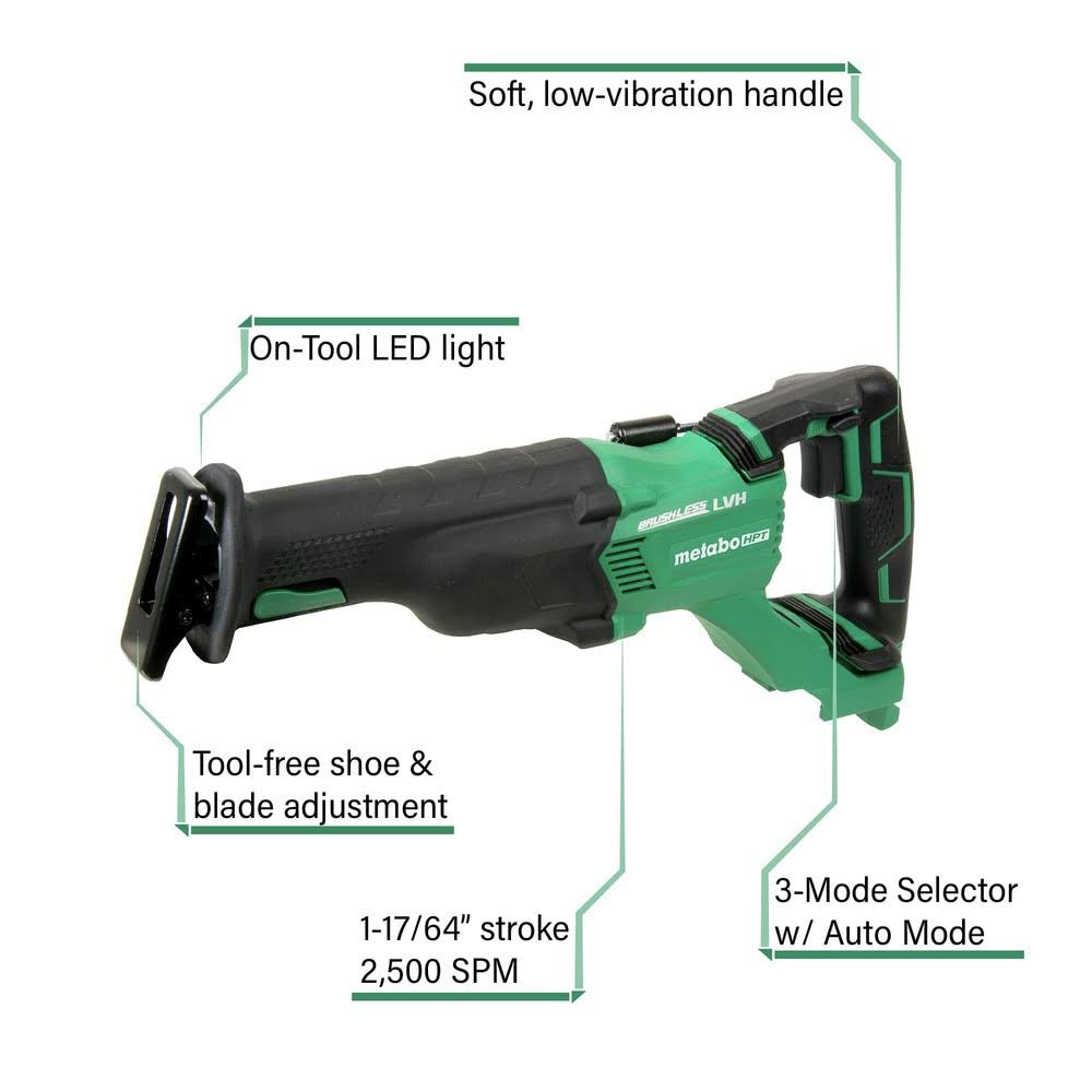 18V Brushless Reciprocating Saw F609040