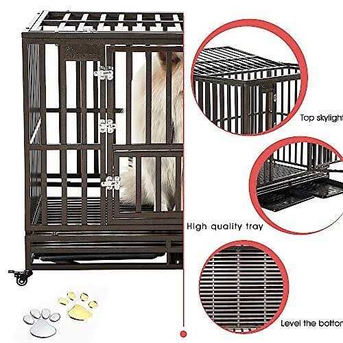 Heavy Duty Metal Dog Crate O95743
