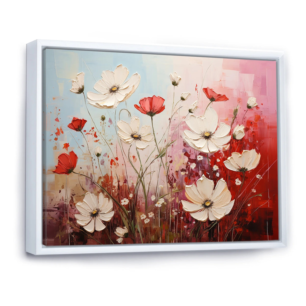 Flower Framed Canvas Art Print O6832