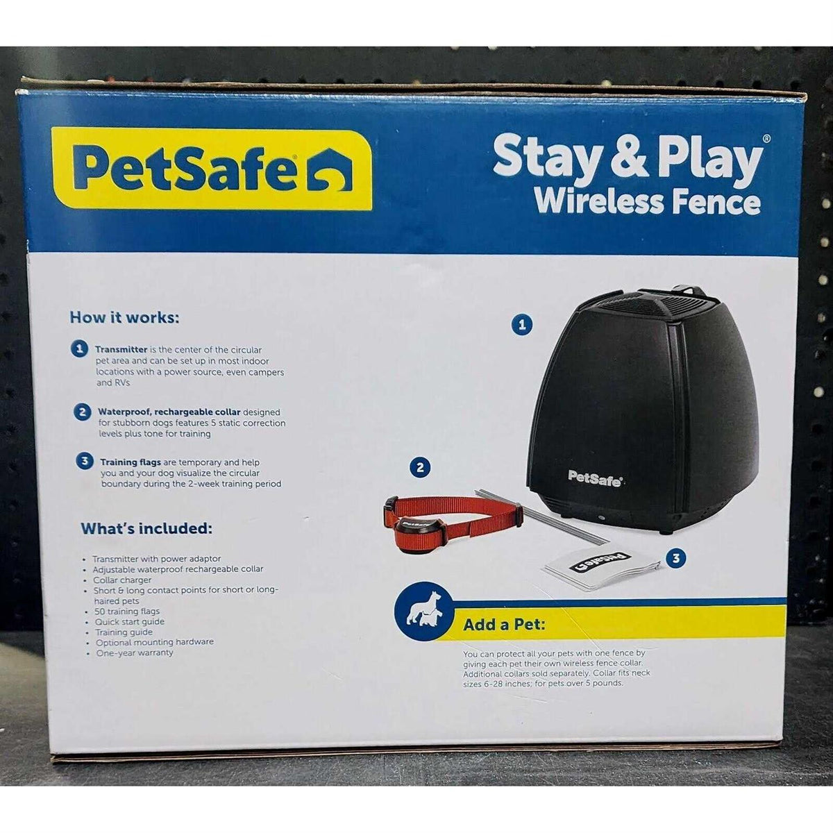 Rechargeable Wireless Dog Fence N12635