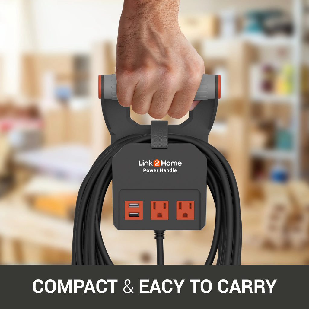 20 ft 14AWG 2 Outlets Extension Cord X55952
