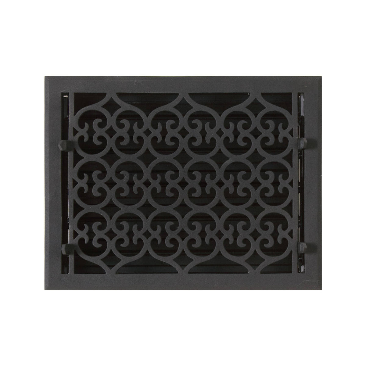 Cast Iron Wall Register Black D936426
