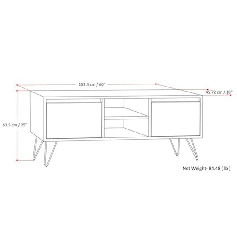Solid Wood TV Media Stand P454699