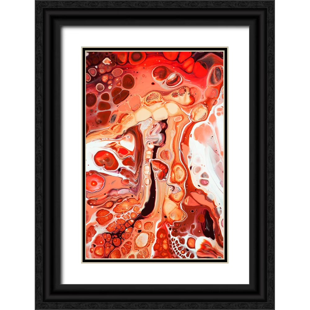 11x14 Black Ornate Wood Framed Art Print J469912