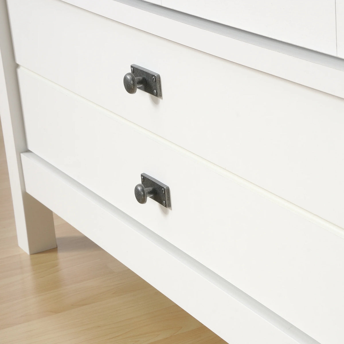 Soft White Armoire V254599