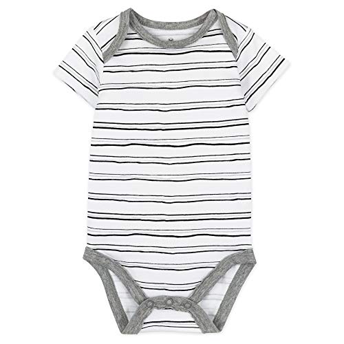 5-pack Short Sleeve Bodysuits 100% Organic Cotton N901