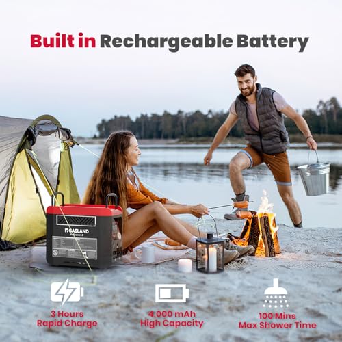 1lb Propane Portable Water Heater with Pump U299924