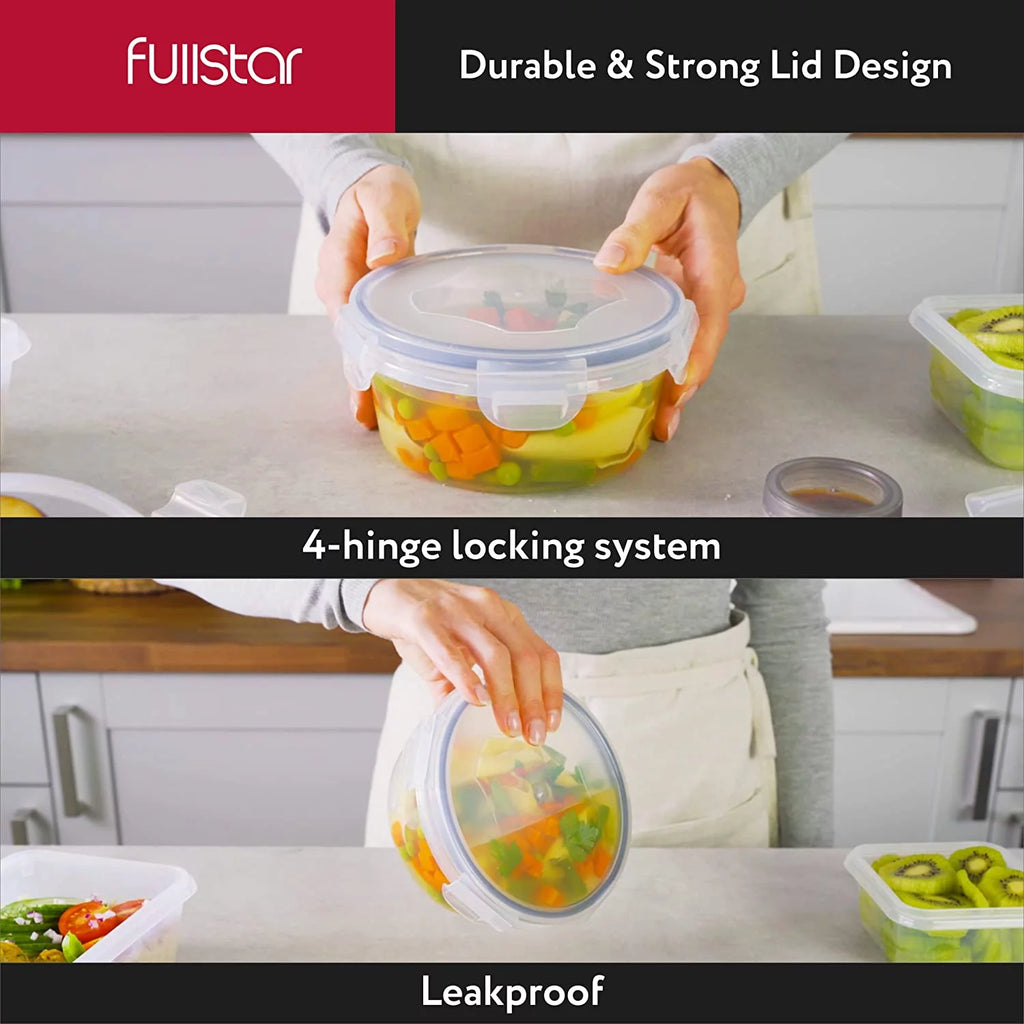 50 Pcs Airtight Food Storage Container Set with Lids Q59915