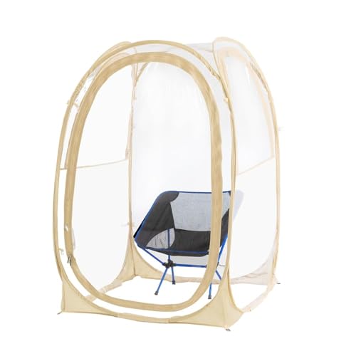 Clear Outdoor Bubble Tent 1-6 Person Pop Up Shelter B40404