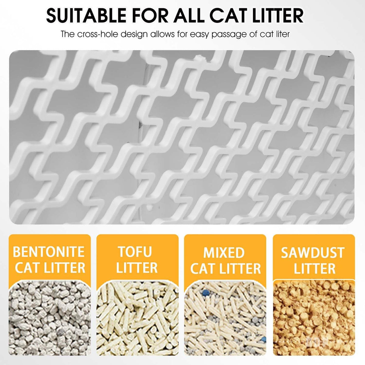 Automatic Self Cleaning Litter Box with Odor Removal and APP Control F468731