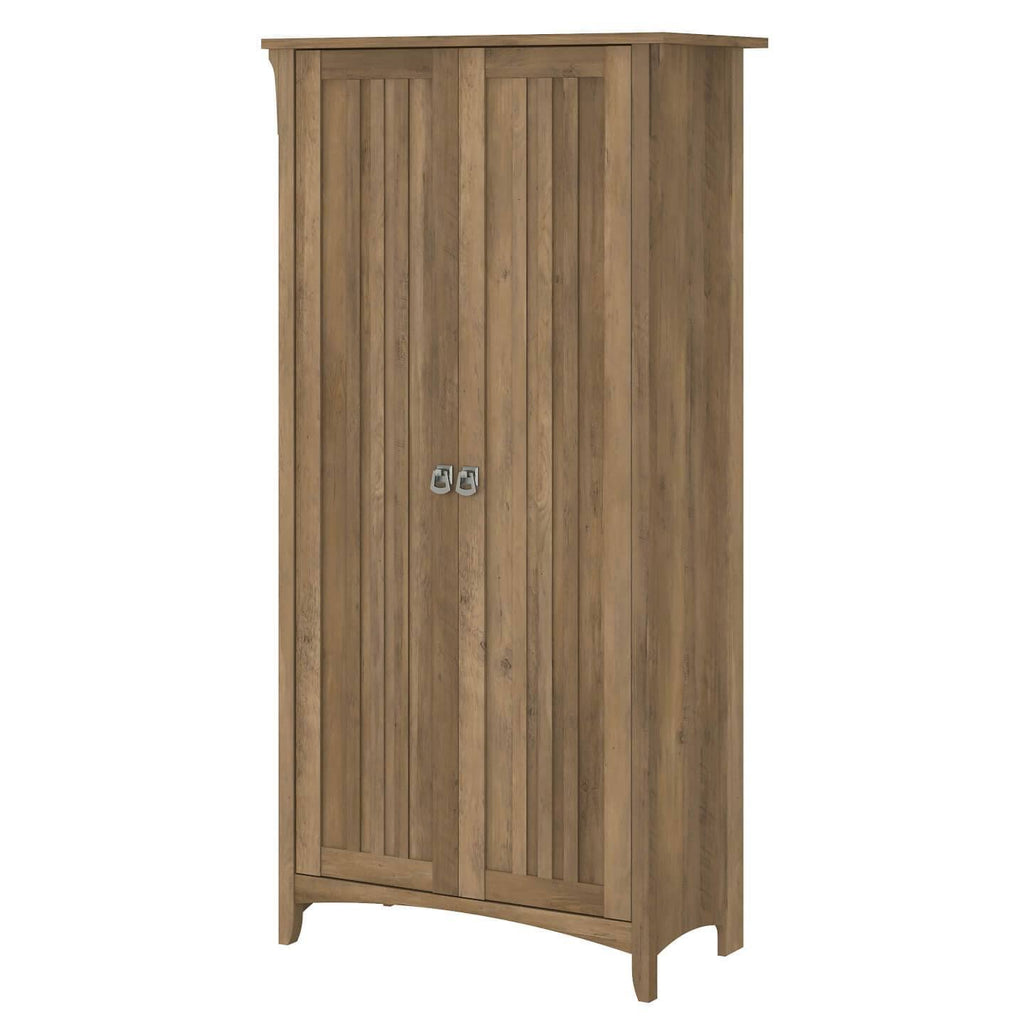 Vintage Black Kitchen Pantry Cabinet with Doors D46260