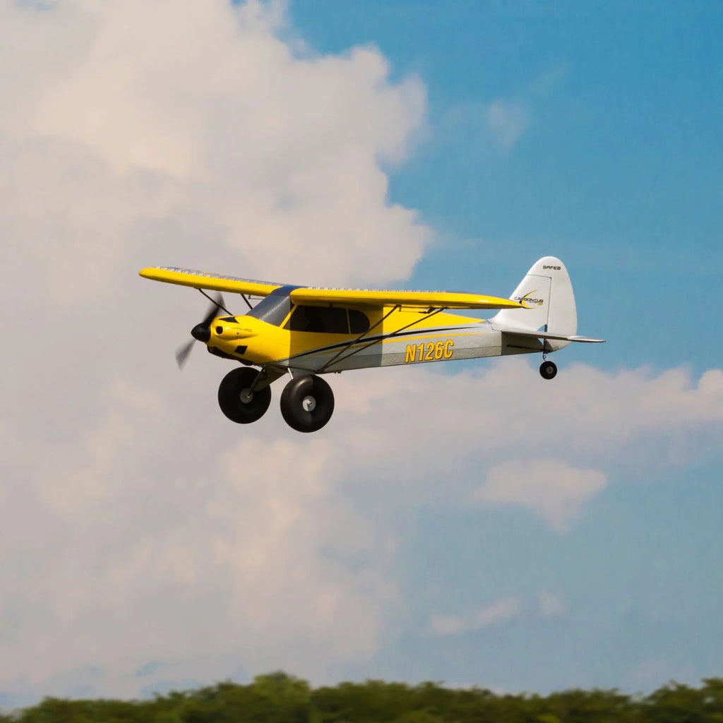 Yellow 1.3m RC Airplane O41487