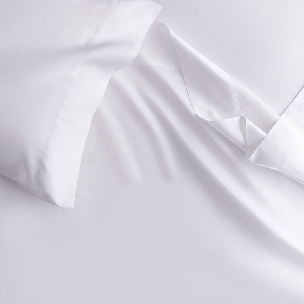 Supima Cotton Sateen Fitted Sheet, Sterling Gray, California King T22652