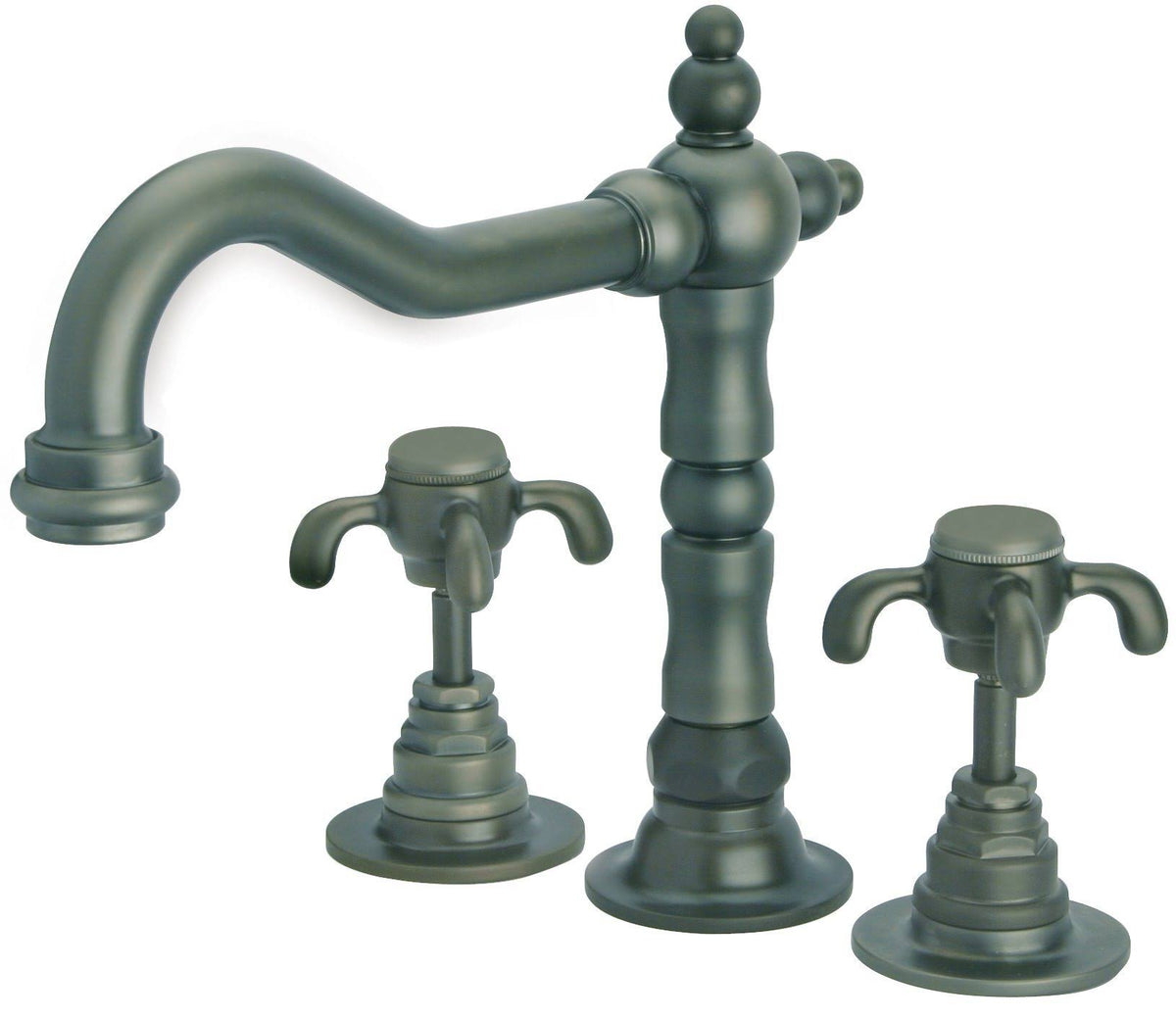 Tuscan Bronze Lavatory Faucet with Cross Handles C79614