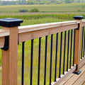 White Round Aluminum Balusters Pack of 100 Y307