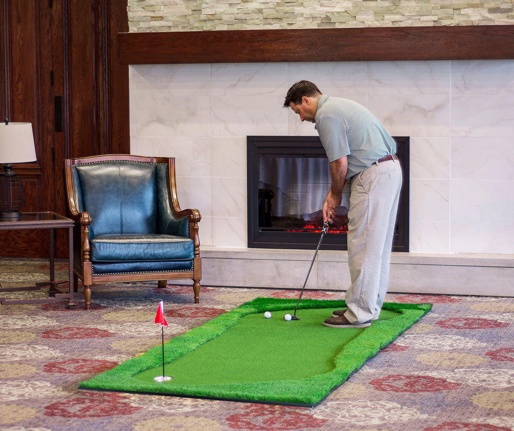 Indoor/Outdoor Putting Mat 4ft x 10ft Q305372