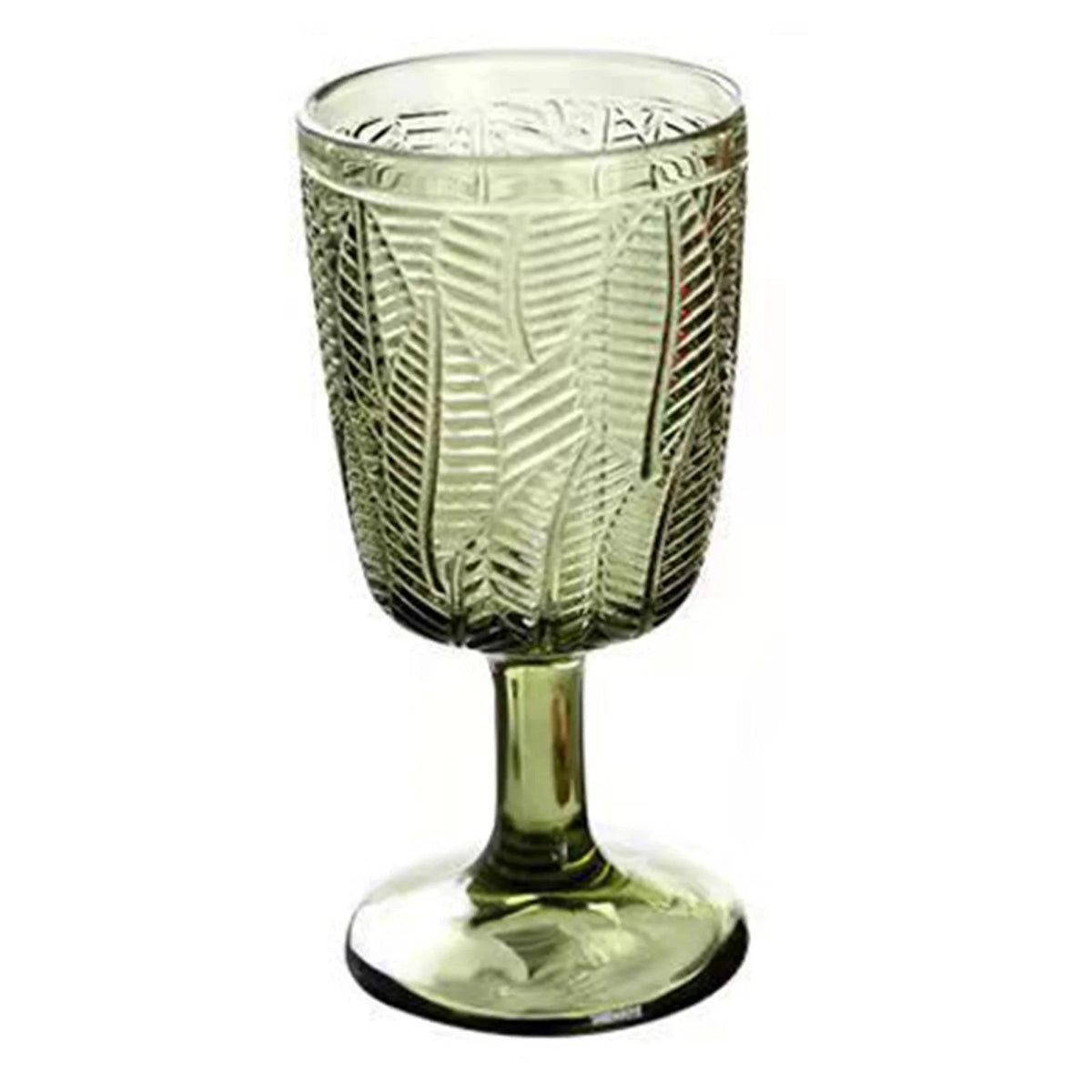 Green Embossment Texture Beverage Glasses E423429